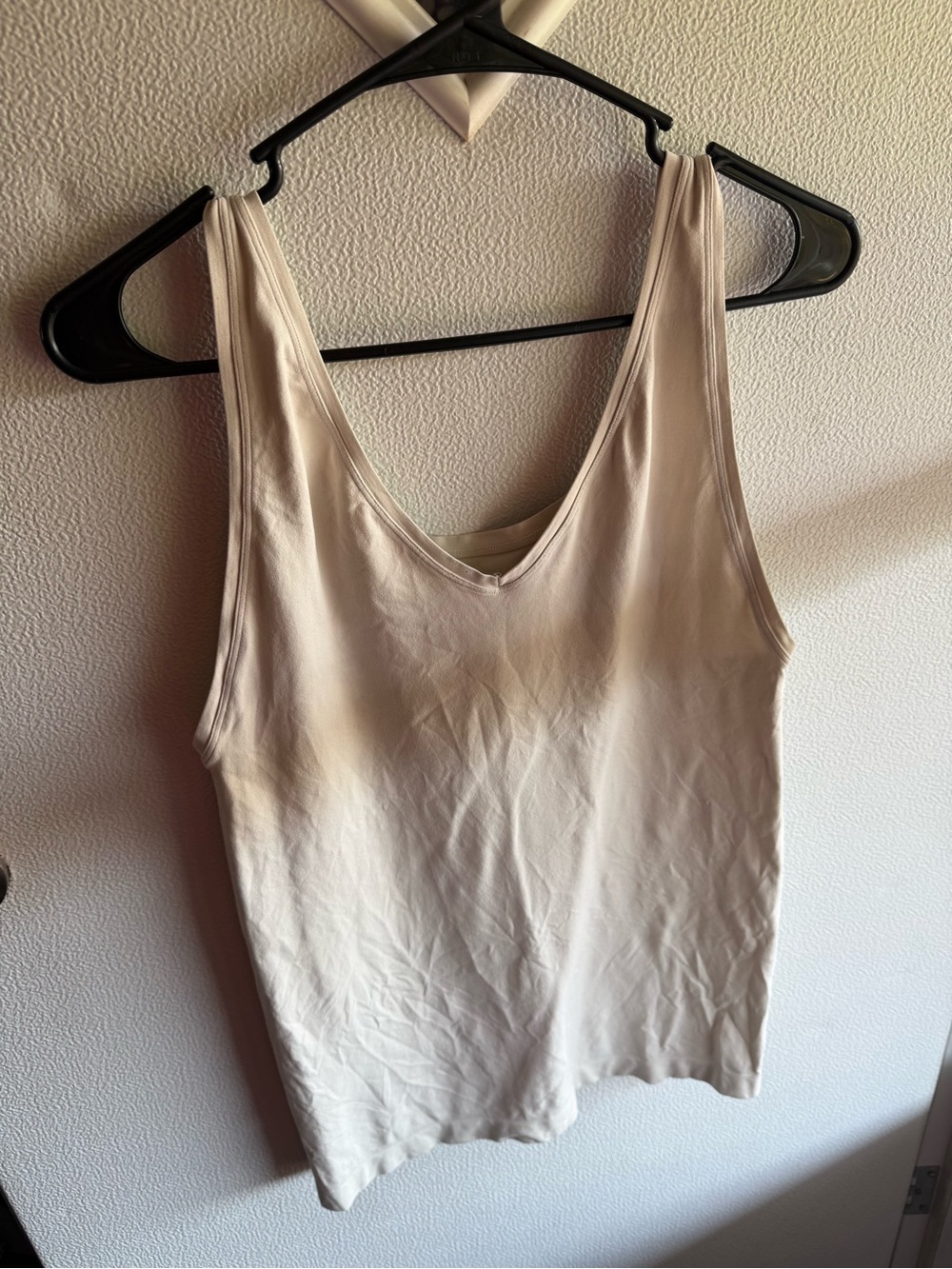 Soma Cream V-Neck Tank Top